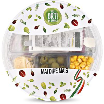 Insalata pronta con mais