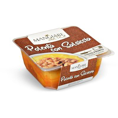 Polenta con salsiccia