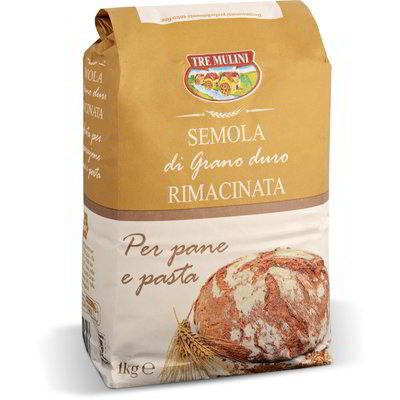Semola di grano duro rimacinata