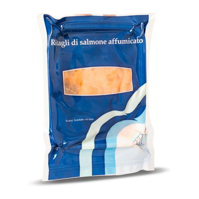 Ritagli di salmone affumicato