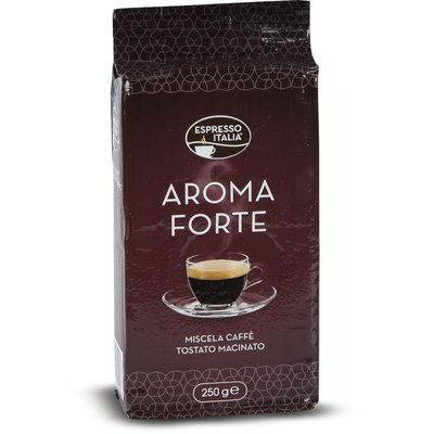 Caffè macinato aroma forte