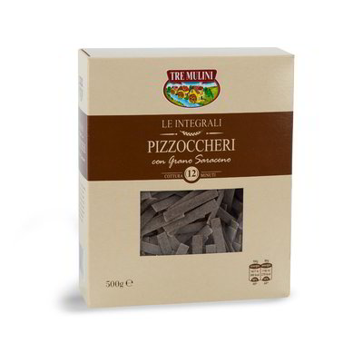 Pasta pizzoccheri di grano saraceno integrali