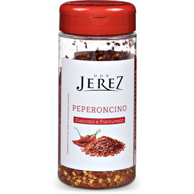 Peperoncino essiccato frantumato