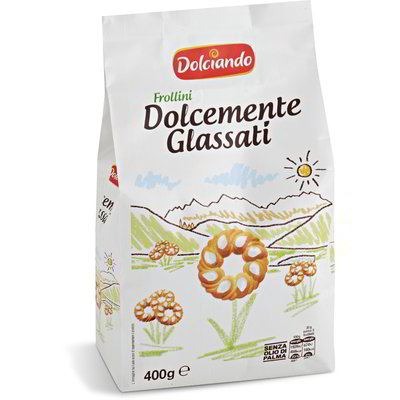Biscotti frollini dolcemente glassati