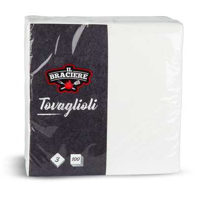 Tovaglioli 3 veli 100 pezzi