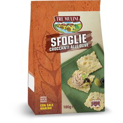 Sfoglie croccanti alle olive
