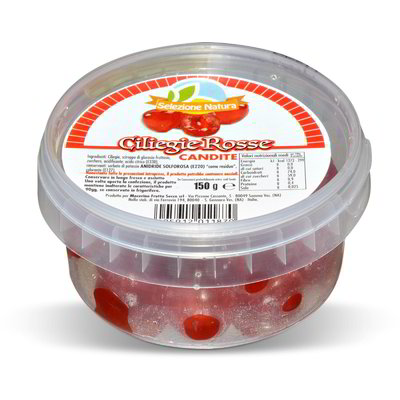 Ciliegie rosse candite