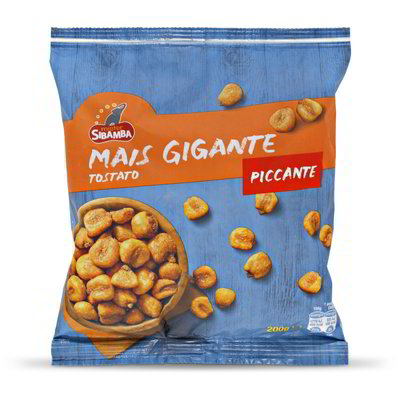 Mais gigante tostato e piccante