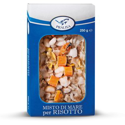 Misto di mare per risotto surgelato