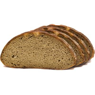 Pane di tipo integrale con semi di lino e semi di girasole
