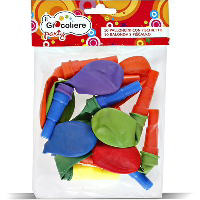 Palloncini con fischietto 10 pezzi