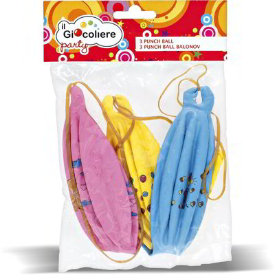 Palloncini Punch Ball 3 pezzi