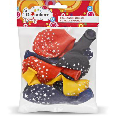 Palloncini stellati 8 pezzi