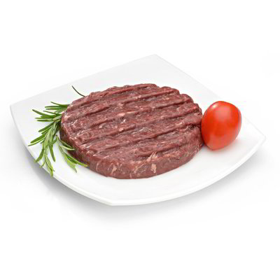 Hamburger di equino skin