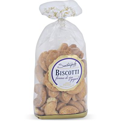 Biscotti con farina di riso e yogurt