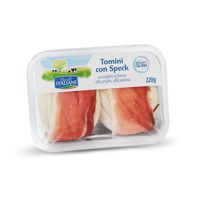 Formaggio Tomini con Speck