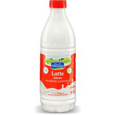 Latte intero fresco microfiltrato pastorizzato