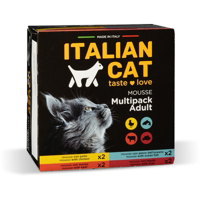 Mousse multipack per gatti adulti vari gusti