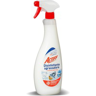 Disinfettante sgrassatore ad attività battericida spray