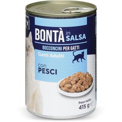 Bocconcini per gatti adulti gusto pesce