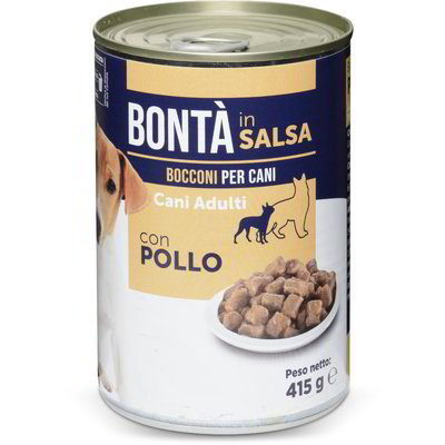 Bocconcini per cani adulti gusto pollo