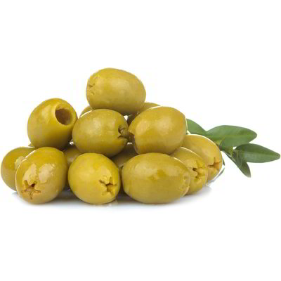 Olive verdi denocciolate giganti