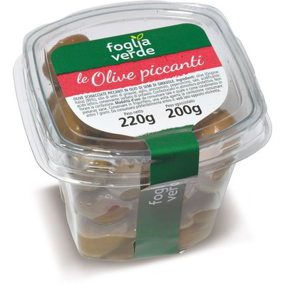Olive schiacciate piccanti
