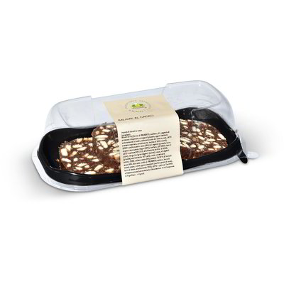 Salame al cacao a fette