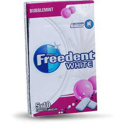 Chewing gum alla frutta e menta bubblemint