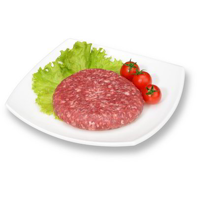 Hamburger piemontese skin
