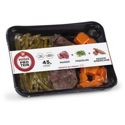 Manzo, fagiolini e patate americane