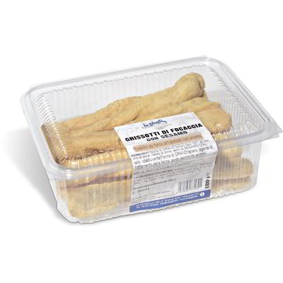 Grissini "Grissotti di focaccia" con sesamo