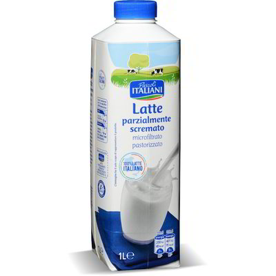 Latte parzialmente scremato microfiltrato pastorizzato
