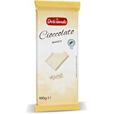 Tavoletta cioccolato bianco