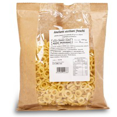 Pasta anelletti siciliani