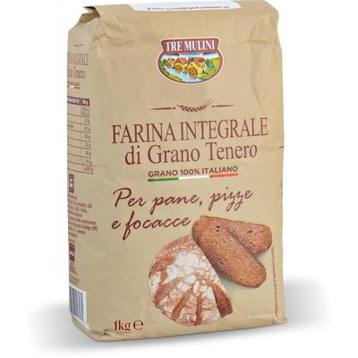 Farina integrale di grano tenero