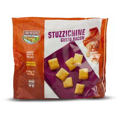 Snack stuzzichine gusto bacon 6 confezioni