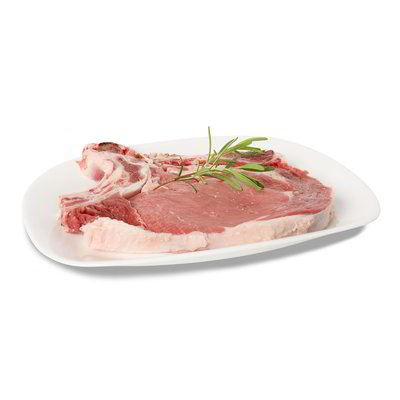 Costata di bovino adulto