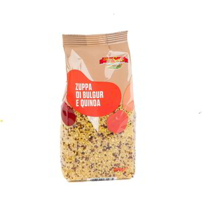 Zuppa di bulgur e quinoa secca