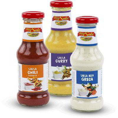 Salse etniche assortite