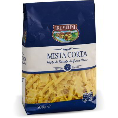 Pasta mista corta