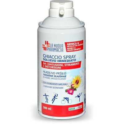 Ghiaccio spray arnica e artiglio del diavolo