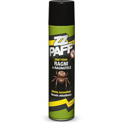 Spray insetticida per ragni e ragnatele