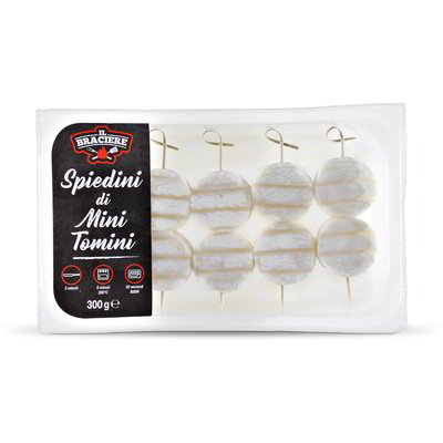Spiedini di mini tomini
