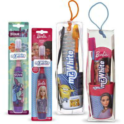 Spazzolino elettrico bambino assortito/Kit spazzolino da denti e dentifricio bambino assortito