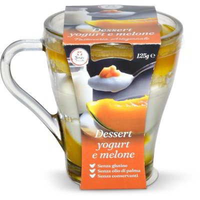 Dessert yogurt e melone