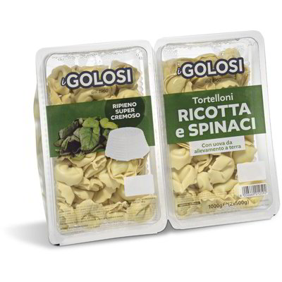 Tortelloni ricotta e spinaci