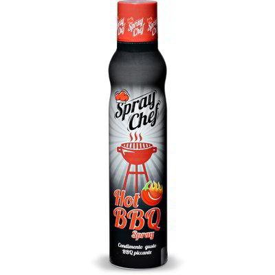 Condimento spray gusto BBQ piccante