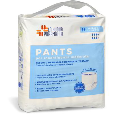 Pannolini pants assorbenti per incontinenza moderata - Medium 10 pezzi