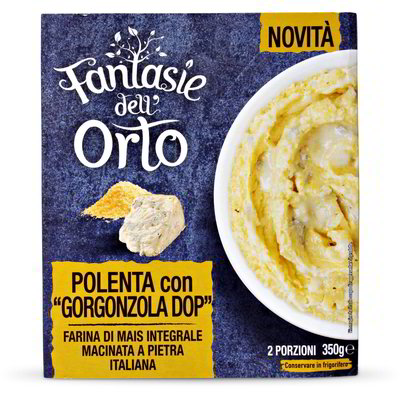 Polenta con Gorgonzola DOP